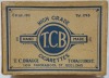 Cigarette Box - T.C.B high grade hand made cigarettes, T.C Bragge Tobacconist, Geelong
