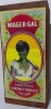 Wooden Tobacco Box with Label - Cameron's Virginia Tobacco Factory with native girl smoking,