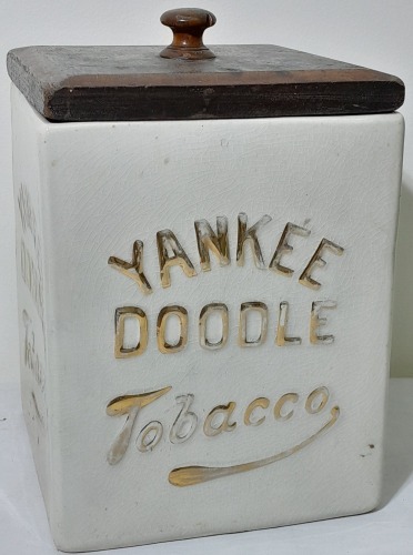 Tobacconalia - Yankee Doodle shop counter container, 24 cm