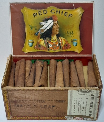 Tobacconalia - Red Chief cigar box