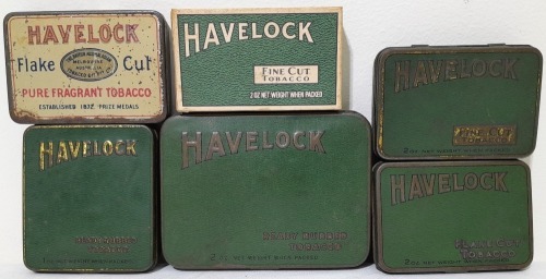 Tobacconalia x 6 - Various Havelock items