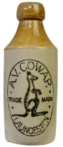 Ginger Beer - B/T, A. V. Cowap, Launceston