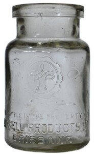 Jar - Tassell Products, Brisbane