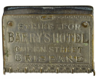 Vesta - Strike for Barry's Hotel, Queen Street, Brisbane