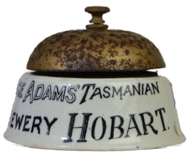 Advertising Bell - George Adams Tasmanian Brewery, Hobart