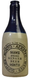 Ginger Beer - C/S - Monto Aerated Water Supplies