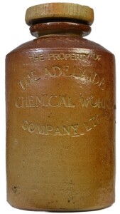 Demijohn - The Adelaide Chemical Works Company Ltd.
