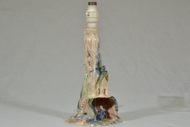 Australian Pottery - Whimsical Fairy Lamp