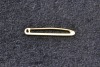 Jewellery - Victorian Nappy Pin tested 9kt weight 1.5gram