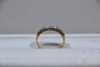 Jewellery - Ring - London Bridge Design with Diamonds, P, Tested 18kt, weighs 2.91g - 2
