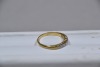 Jewellery - Ring - London Bridge Design with Diamonds, P, Tested 18kt, weighs 2.91g - 3