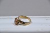 Jewellery - Ring - with Citrine, N, Tested 9kt, weighs 3.12g - 3