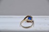 Jewellery - Ring - Synthetic Stone, L, Tested 9kt, weighs 1.7g - 3