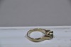 Jewellery - Ring - Emerald x3, N, Marked 9kt, weighs 3.25g - 3