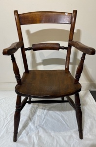 Furniture - English Style Farmhouse Chair. Possibly Australian. A/F