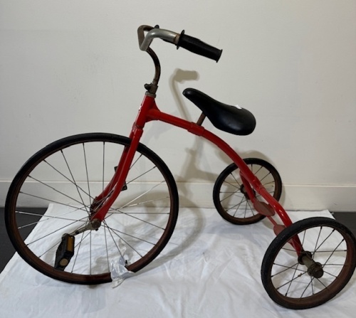 Toys - Large Red Tricycle - Minor Marks, Seat needs attention