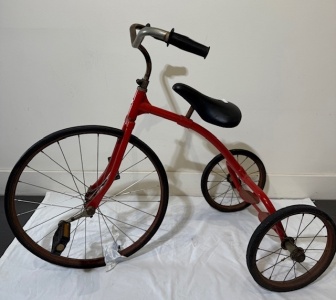 Toys - Large Red Tricycle - Minor Marks, Seat needs attention