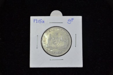 Numis tics - Coin - 1915 One Florin,