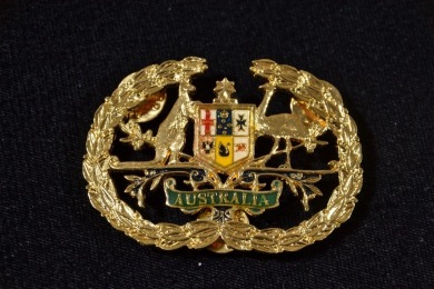 Militaria - Hat Badge - Regimental Sergeant Major