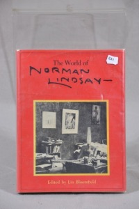 Reference Book - Norman Lindsay, "The World Of Norman Lindsay", Lin Bloomfield, Hardcover, Copyright 1979.