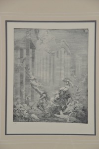 Artwork - Norman Lindsay, "Atlantis", Facsimile Etching, Image Size 31.5 X 25cm, Comes with Bloomfield Certificate. Limited to 550