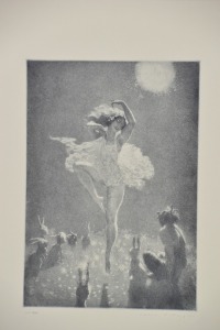 Artwork - Norman Lindsay, "The Audience", Unframed Facsimile Etching, Image Size 25 x 17.5cm, Comes with Bloomfield Certificate. Limited to 550