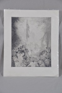 Artwork - Norman Lindsay, "Apex of Life", Unframed Facsimile Etching, Image Size 37.5 x 30cm, Comes with Bloomfield Certificate. Limited to 550