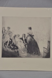 Artwork - Norman Lindsay, "Charles", Unframed Facsimile Etching, Image Size 26 x 31cm, Comes with Bloomfield Certificate. Limited to 550