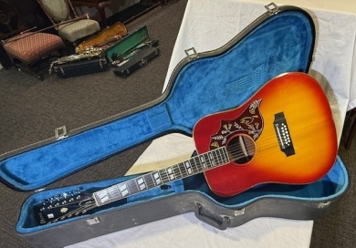 Instrument - Guitar - Ibanez Concord - 12 string acoustic with case