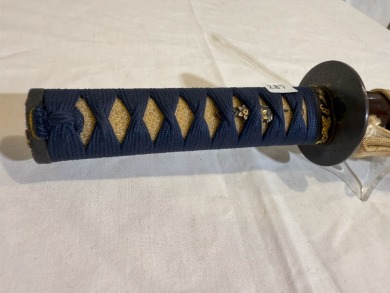 Bladed Weapons - Japanese Edo period Wakizashi, two character signature, Blade L 46cm Total L 64cm