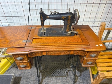 Furniture - The Valley Treadled Sewing Machine