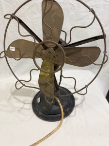 Decorative Furnishing - Antique Marelli Electrical Fan, Not Tested.