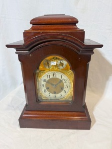 Clock - Timber Mantle Clock H 45cm