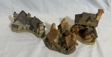 Collectables - David Winter Miniature Houses (3) - Resin