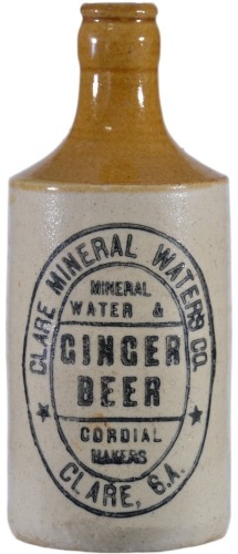 Ginger Beer - C/S - Clare Mineral Waters Co. Clare S.A