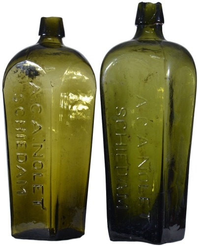 Gin x2 - A. C. A. Nolet Schiedam