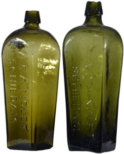 Gin x2 - A. C. A. Nolet Schiedam