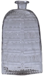Early Glass - Coaching Flask / European Triangular Decanter