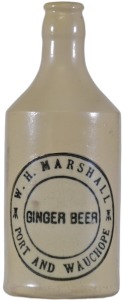 Ginger Beer - C/S - W. H. Marshall Port and Wauchope