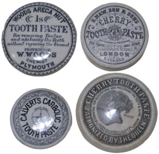 Pot Lid x4 - Toothpaste lids