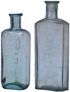 Chemist x2 - E. T. Church Balaclava & E. Towl & Co. Ballarat
