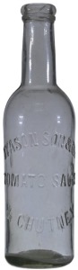 sauce bottle- Dayson son & cos tomato sauce & chutney
