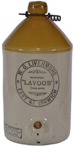 demi john- W.G. Livermore east ST Ipswich with spigot