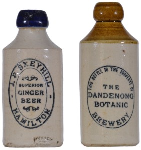 Ginger Beer x2 - B/T - J.P. Skeyhill Hamilton & The Dandenong Botanic Brewery