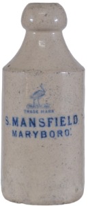 Ginger Beer - B/T - S. Mansfield Maryboro'