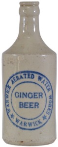 Ginger Beer - C/S - Warwick Aerated Water Works Warwick