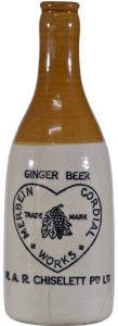 Ginger Beer - C/S - Merbein Cordial Works, W.A.R. Chiselett Pty Ltd