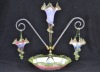 Uranium Glass - Victorian Epergne - 2
