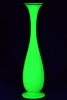 Uranium Glass - French Opaline vases