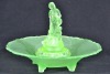 Uranium Glass - Float Bowl Belvedere set - 2
